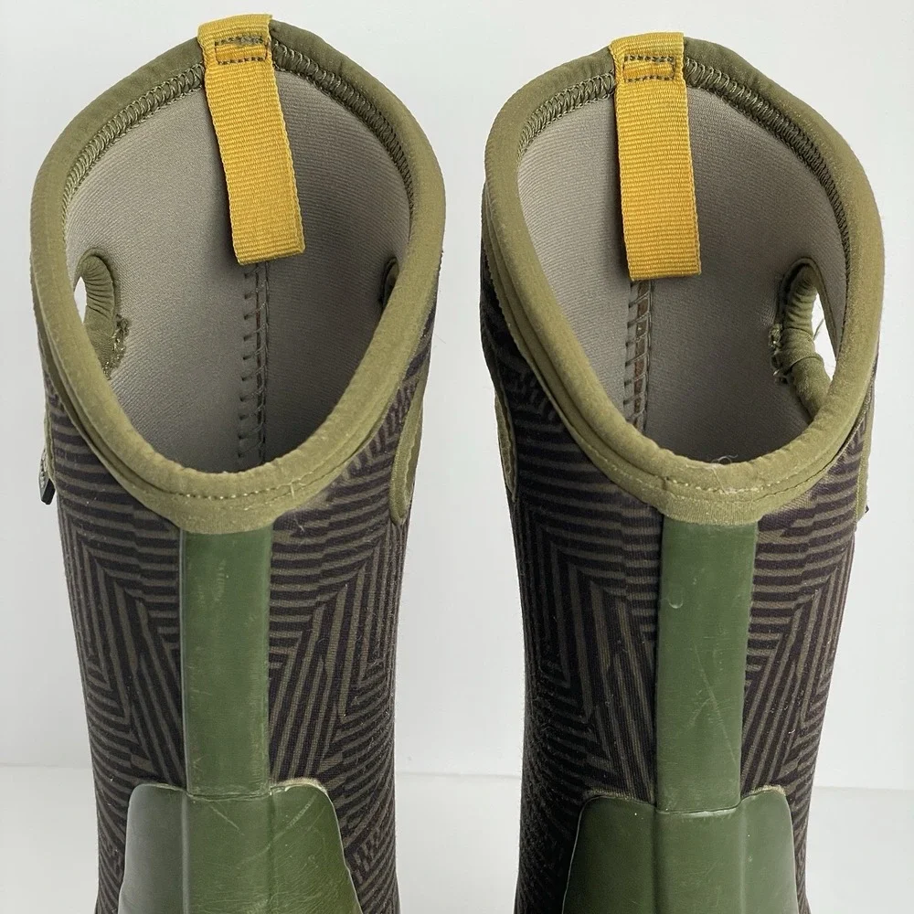 Bogs Classic Phaser Boot Youth 6 Green Waterproof Insulated Outdoor Winter‎ Farm